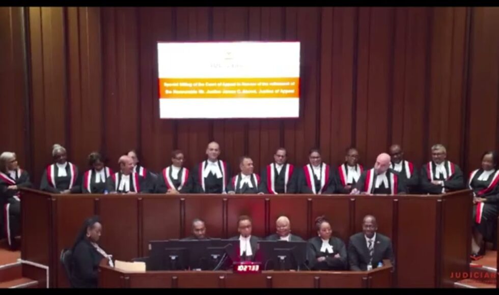 Justice Aboud Honours Attorney Farai Hove Masaisai for Professional Excellence